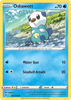 Oshawott #33 Vivid Voltage