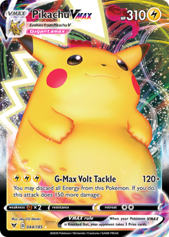 Pikachu VMAX #44 Vivid Voltage