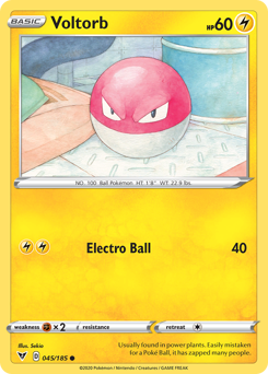 Voltorb Vivid Voltage #45