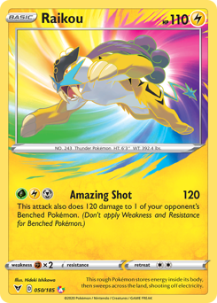 Raikou #50 Vivid Voltage