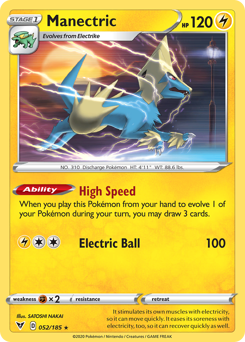 Manectric #52 Vivid Voltage