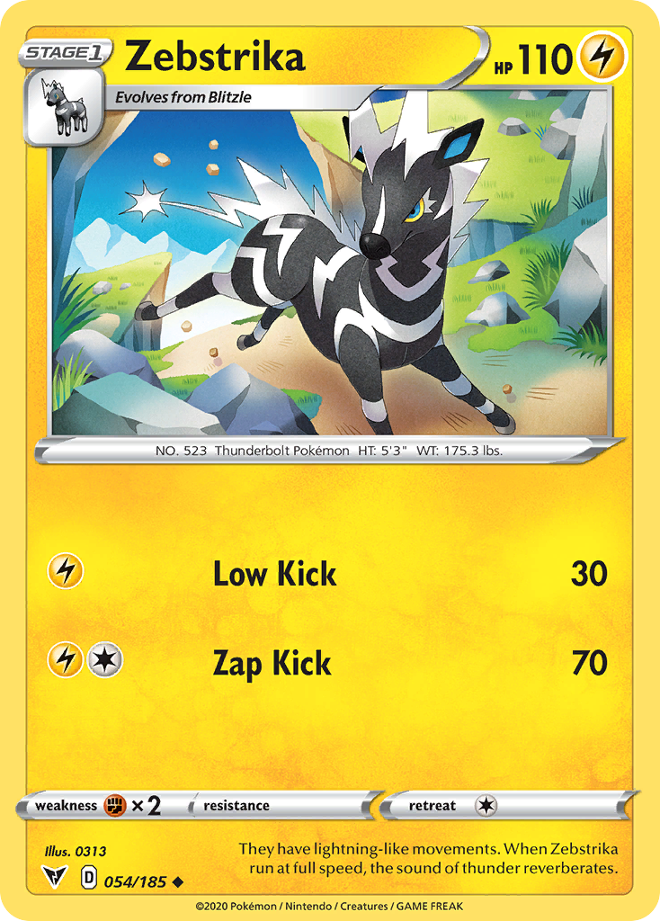Zebstrika #54 Vivid Voltage