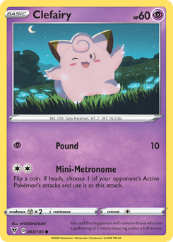 Clefairy Vivid Voltage #63
