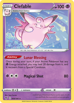 Clefable #64 Vivid Voltage