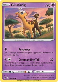 Girafarig #65 Vivid Voltage