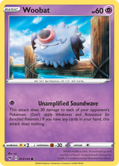 Woobat #73 Vivid Voltage