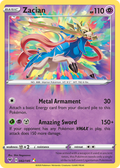 Zacian #82 Vivid Voltage