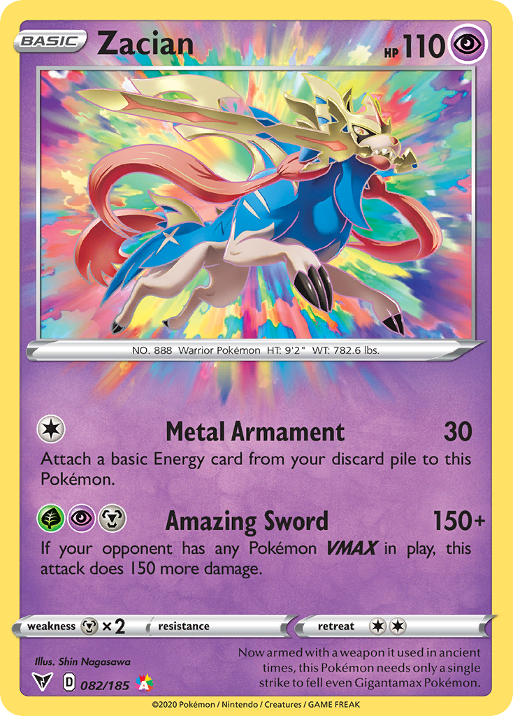 Zacian #82 Vivid Voltage