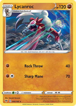 Lycanroc Vivid Voltage #95