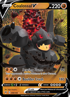 Coalossal V #98 Vivid Voltage