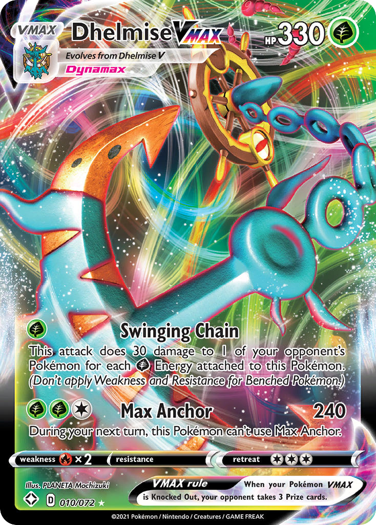 Dhelmise VMAX #10 Shining Fates