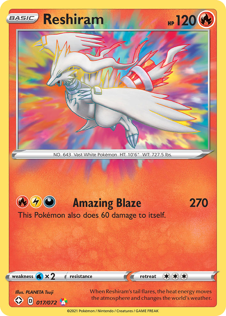 Reshiram #17 Shining Fates