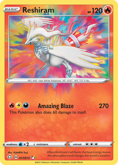 Reshiram #17 Shining Fates
