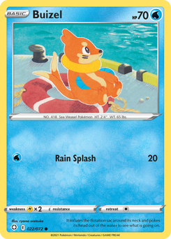 Buizel #22 Shining Fates