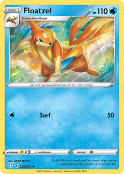 Floatzel #23 Shining Fates