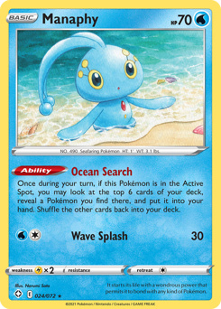 Manaphy #24 Shining Fates