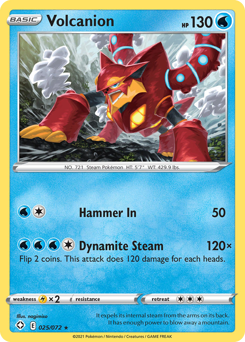 Volcanion #25 Shining Fates