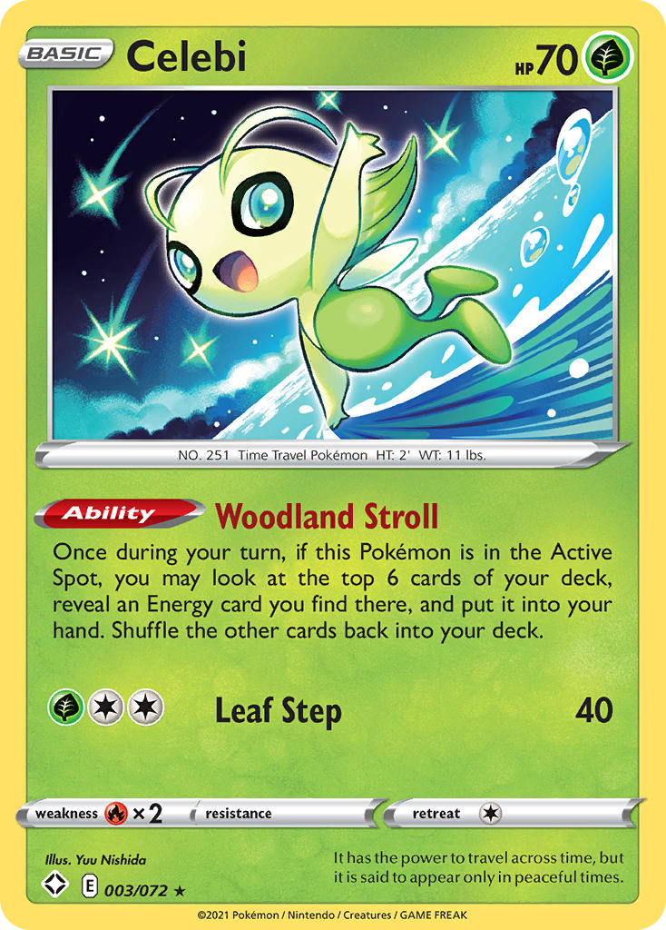 Celebi #3 Shining Fates