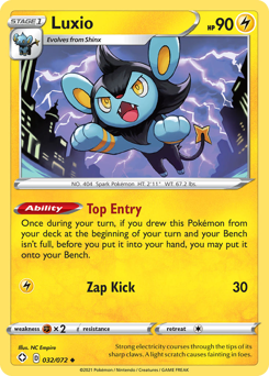 Luxio #32 Shining Fates