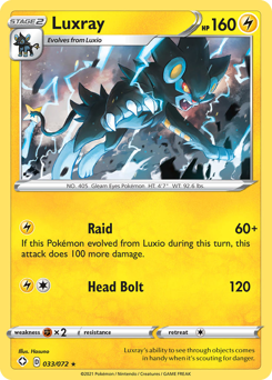 Luxray #33 Shining Fates
