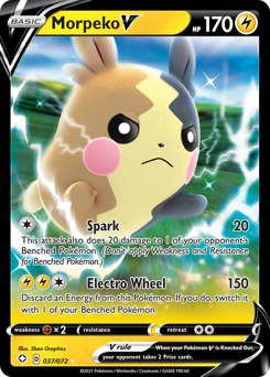 Morpeko V #37 Shining Fates