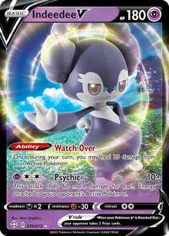 Indeedee V #39 Shining Fates