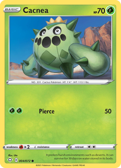 Cacnea #4 Shining Fates