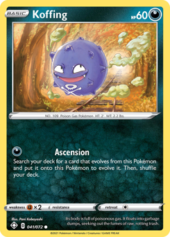 Koffing #41 Shining Fates