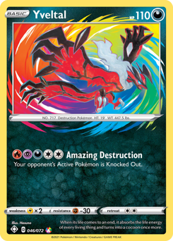 Yveltal #46 Shining Fates