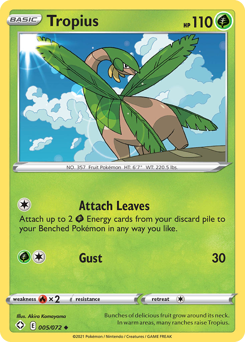 Tropius #5 Shining Fates