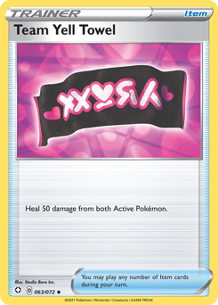 Team Yell Towel #63 Shining Fates