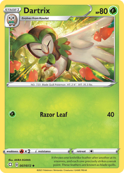 Dartrix #7 Shining Fates