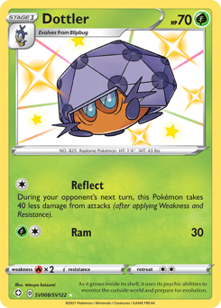 Dottler #SV008 Shining Fates Shiny Vault