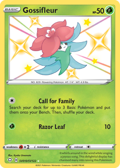 Gossifleur #SV010 Shining Fates Shiny Vault