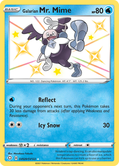 Galarian Mr. Mime #SV020 Shining Fates Shiny Vault