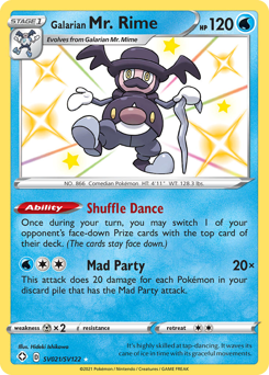 Galarian Mr. Rime #SV021 Shining Fates Shiny Vault