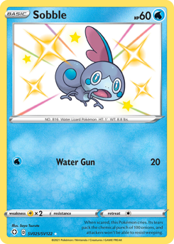 Sobble #SV025 Shining Fates Shiny Vault