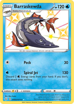 Barraskewda #SV032 Shining Fates Shiny Vault