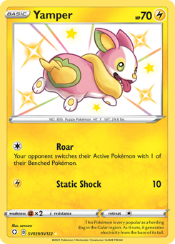 Yamper — Shining Fates Shiny Vault chase card