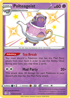 Polteageist #SV053 Shining Fates Shiny Vault