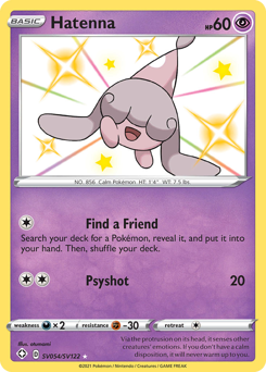 Hatenna #SV054 Shining Fates Shiny Vault