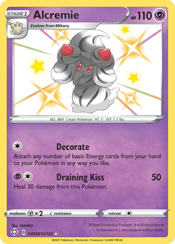 Alcremie #SV058 Shining Fates Shiny Vault