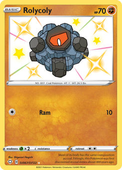 Rolycoly #SV067 Shining Fates Shiny Vault