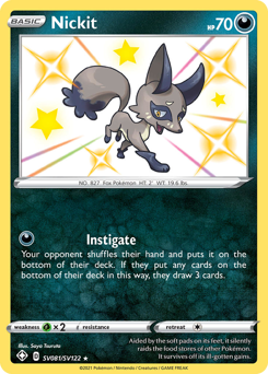 Nickit #SV081 Shining Fates Shiny Vault