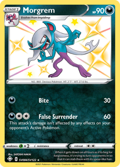 Morgrem #SV084 Shining Fates Shiny Vault