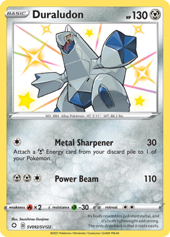 Duraludon #SV092 Shining Fates Shiny Vault