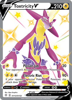 Toxtricity V #SV112 Shining Fates Shiny Vault