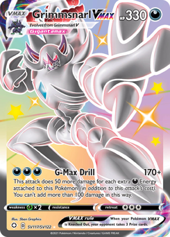 Grimmsnarl VMAX #SV117 Shining Fates Shiny Vault