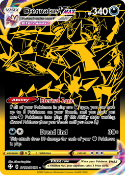 Eternatus VMAX #SV122 Shining Fates Shiny Vault