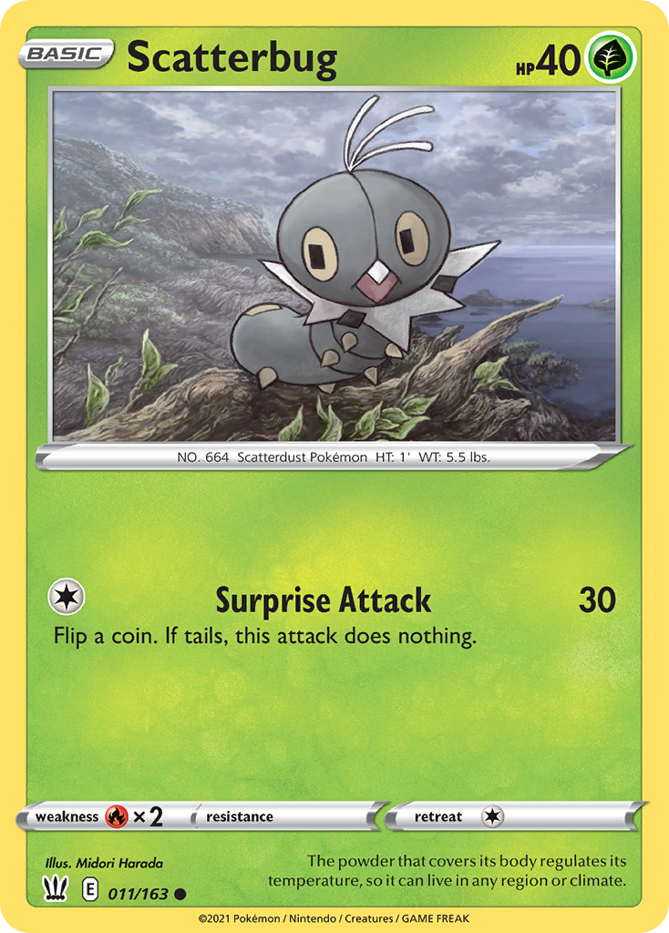 Scatterbug #11 Battle Styles